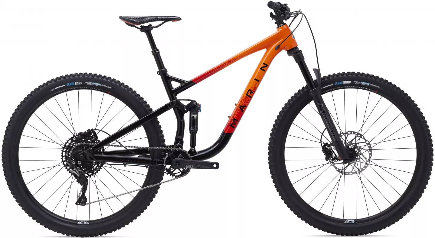 Велосипед Marin RIFT ZONE 3 29" рама  S (2022) Черно-оранжевый